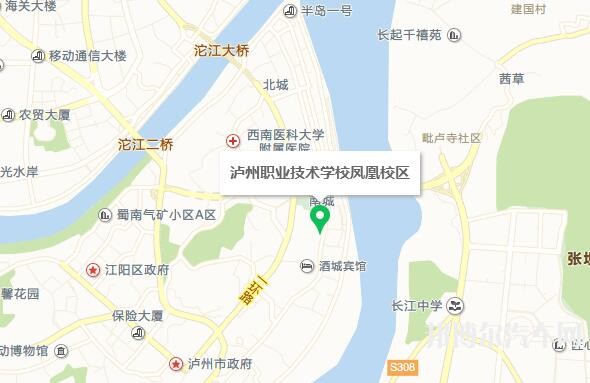 泸州树风汽车职业高级中学凤凰校区地址在哪里