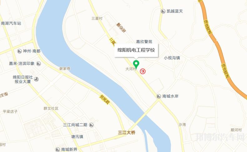 绵阳机电工程汽车学校地址在哪里