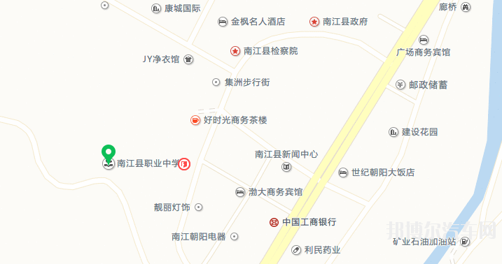 四川南江汽车职业中学地址在哪里