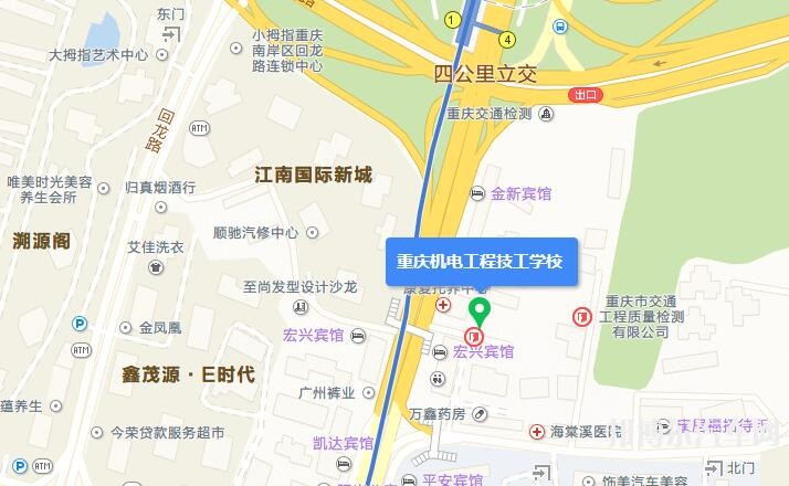 重庆机电工程技工汽车学校地址在哪里